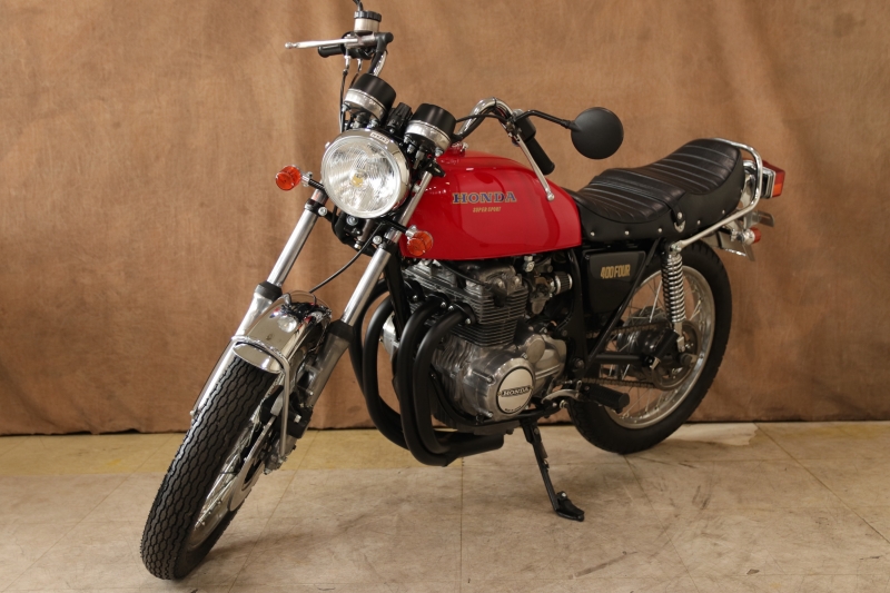 ホンダ CB400Four ライトルビーR. ショート管仕様 10