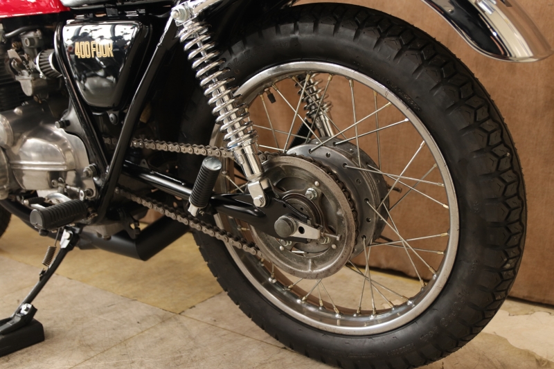 ホンダ CB400Four ライトルビーR. ショート管仕様 17