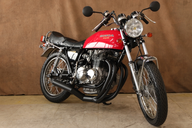 ホンダ CB400Four ライトルビーR. ショート管仕様 9