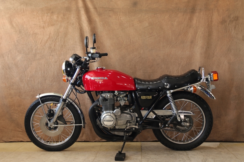 ホンダ CB400Four 赤/黒 ショート管仕様 11