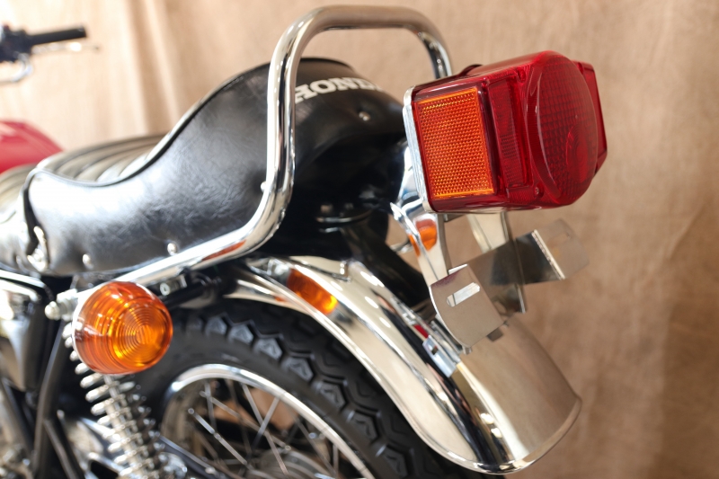 ホンダ CB400Four 赤/黒 ショート管仕様 14