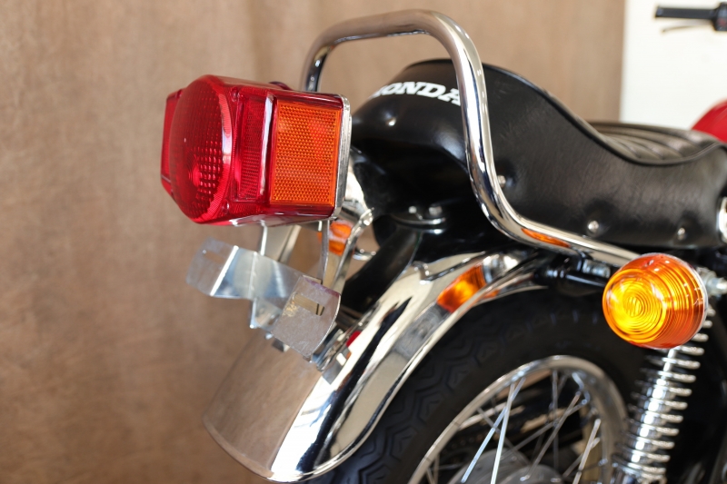 ホンダ CB400Four 赤/黒 ショート管仕様 4