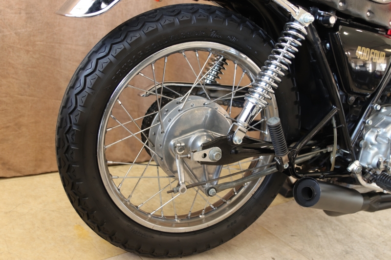 ホンダ CB400Four 赤/黒 ショート管仕様 7