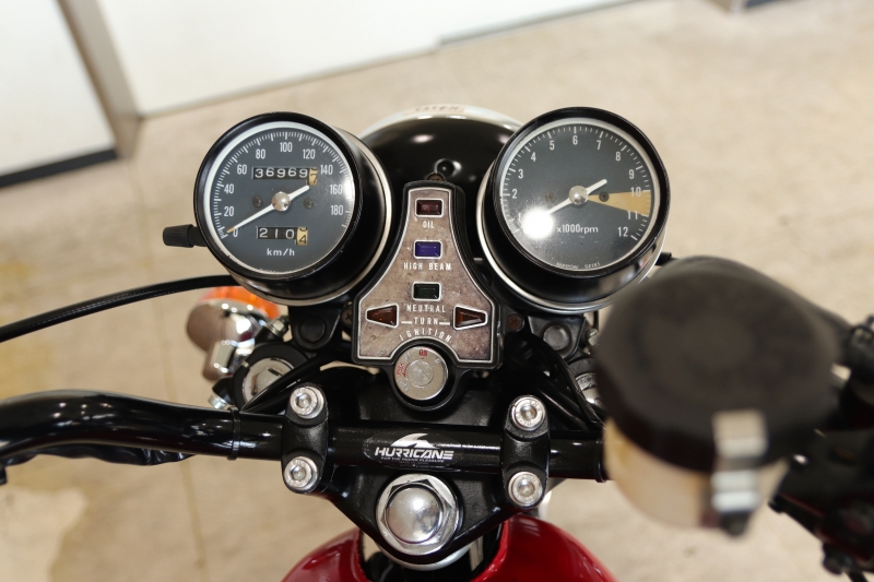 ホンダ CB400Four 赤/黒 ショート管仕様 8