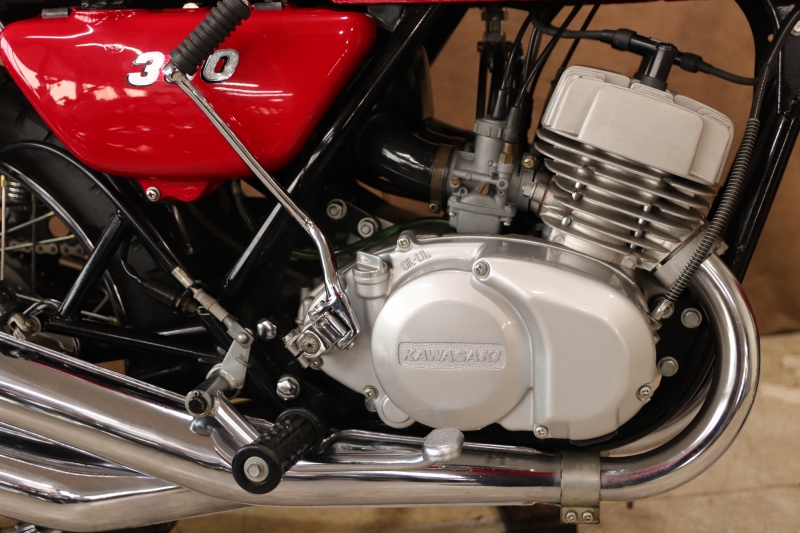 カワサキ 350SS 国内物 S2初期  6