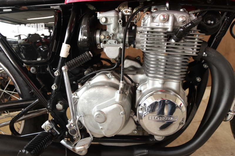ホンダ CB400Four ライトルビーR. ショート管仕様 6