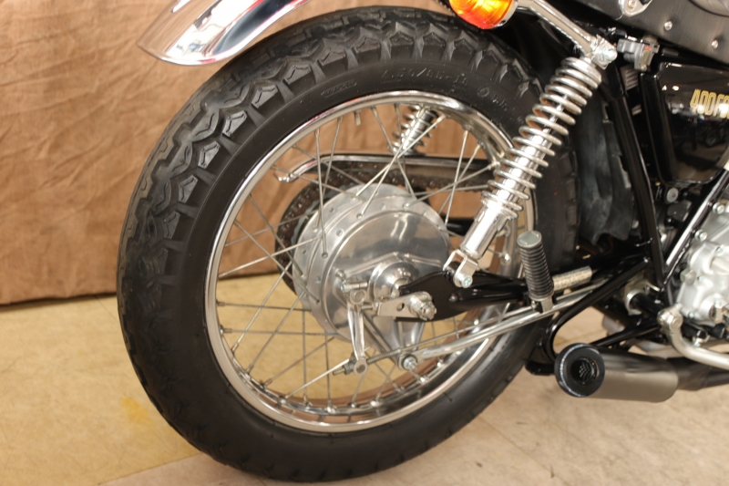 ホンダ CB400Four 新入荷 ライトルビーR. ショート管仕様 7