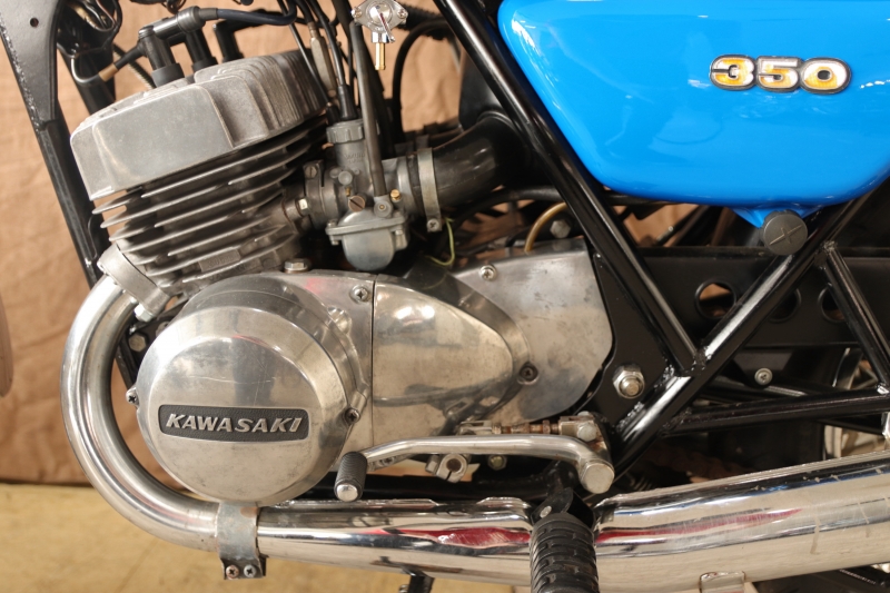 カワサキ 350SS S2A/S2T CANDY BLUE 16