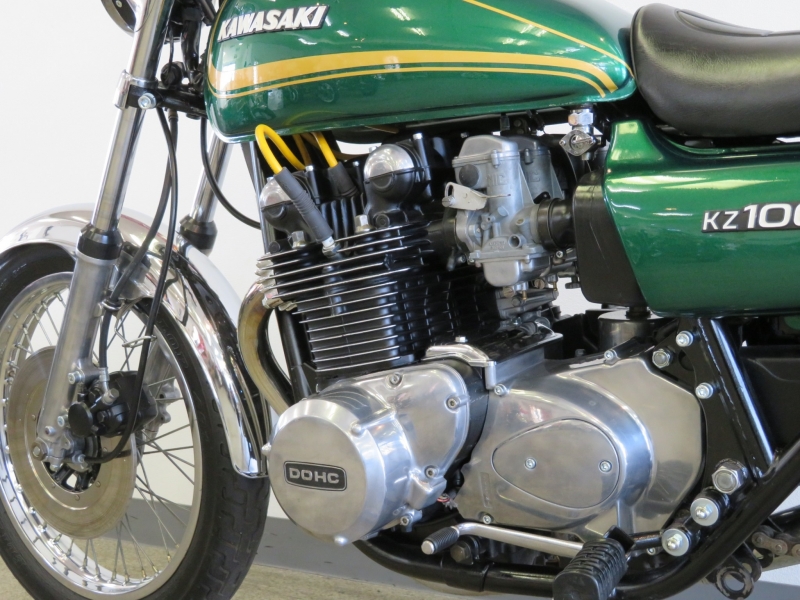 カワサキ KZ1000(A2) BLK.エンジン バンス管 5