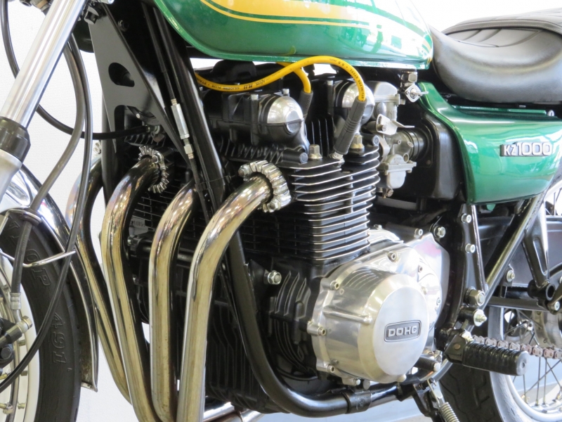 カワサキ KZ1000(A2) BLK.エンジン バンス管 6
