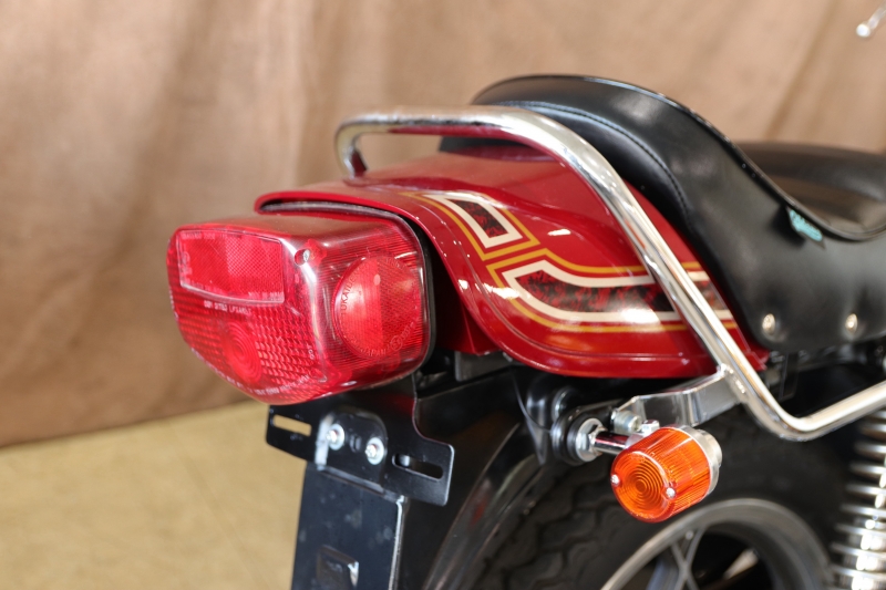 スズキ GS400E ★型キャスト キャンディーRED E2ラップ塗装 4