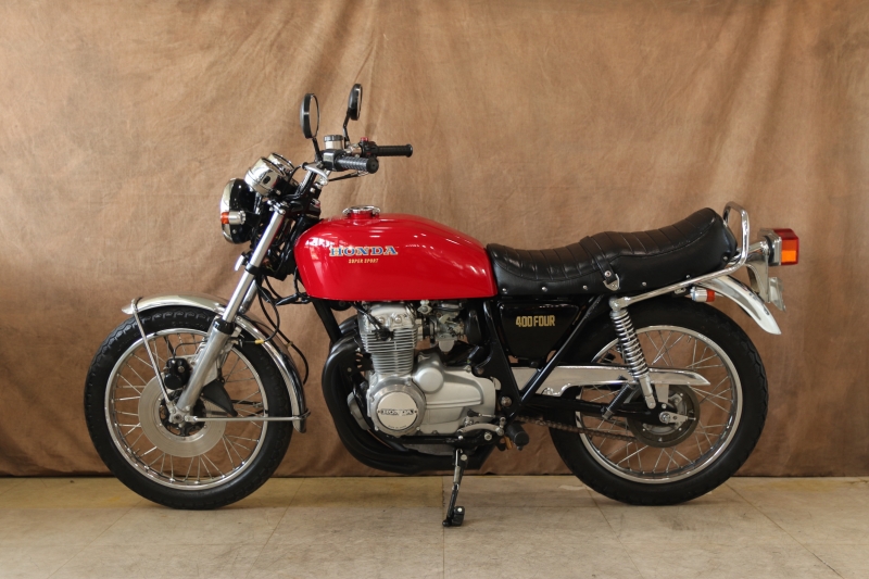 ホンダ CB400Four ライトルビーR. ショート管仕様 11