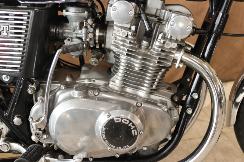 スズキ GS400 カスタムペイントBLACK E2 6