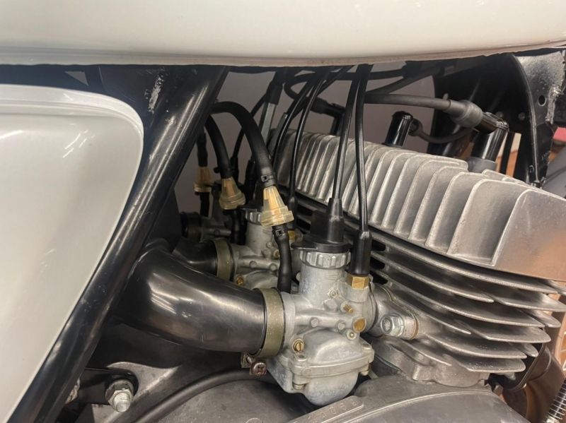 カワサキ 250SS ウエマツ整備履歴有り 6