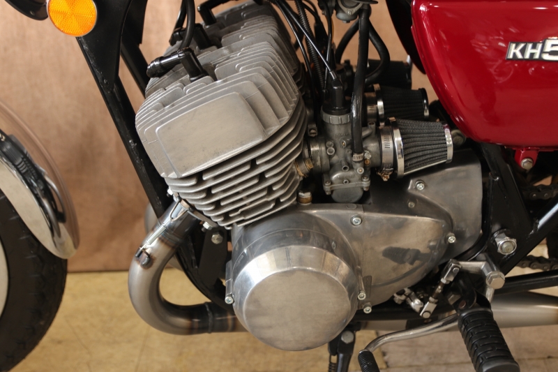 カワサキ KH500(A7) 76年式(75年6月製造) 3本チャンバー 16