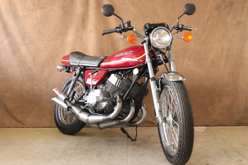 カワサキ KH500(A7) 76年式(75年6月製造) 3本チャンバー 9