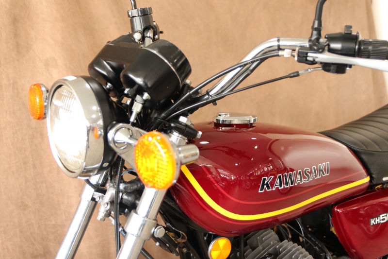カワサキ KH500(A7) 76年式(75年6月製造) 3本チャンバー 12