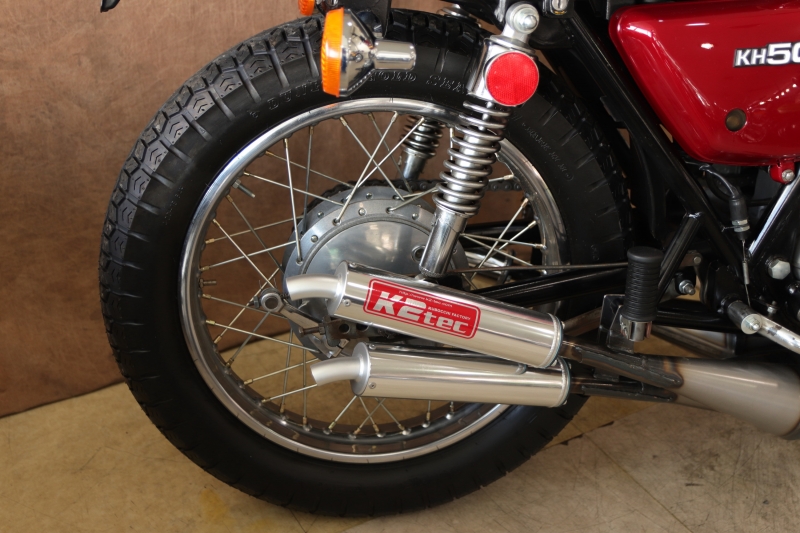 カワサキ KH500(A7) 76年式(75年6月製造) 3本チャンバー 7