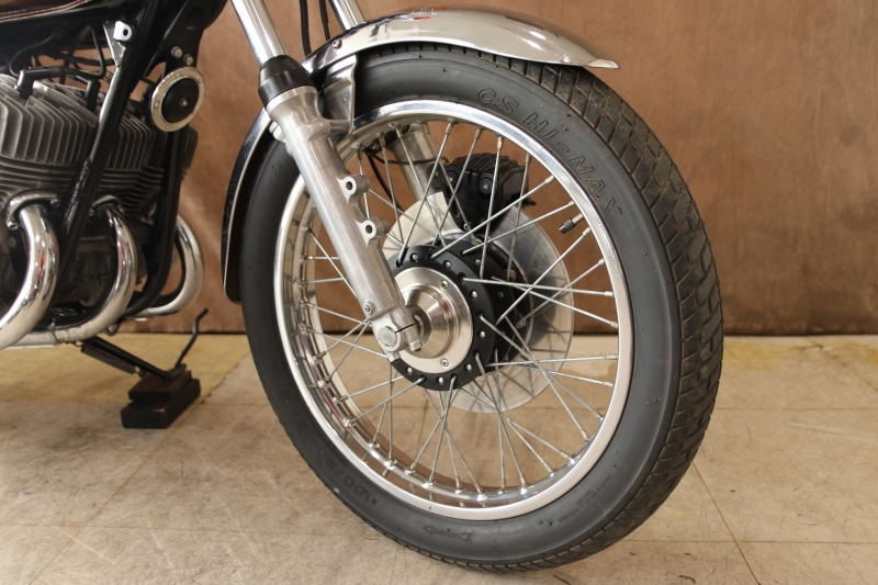 カワサキ 500SS(H1F) 75年式(74年7月製造)のCANDY BROWN 5