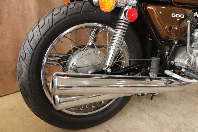 カワサキ 500SS(H1F) 75年式(74年7月製造)のCANDY BROWN 7