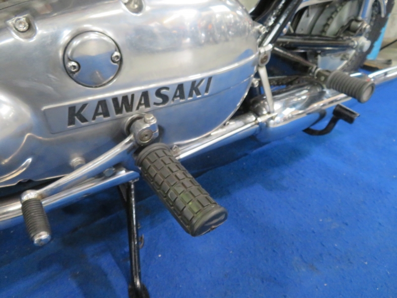 カワサキ 650RS(W3) 初期型 250番台のダブサン 13
