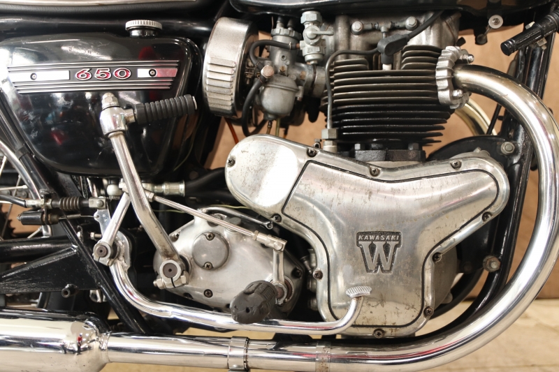 カワサキ W1SA 純正ペイントのノーマル車 6