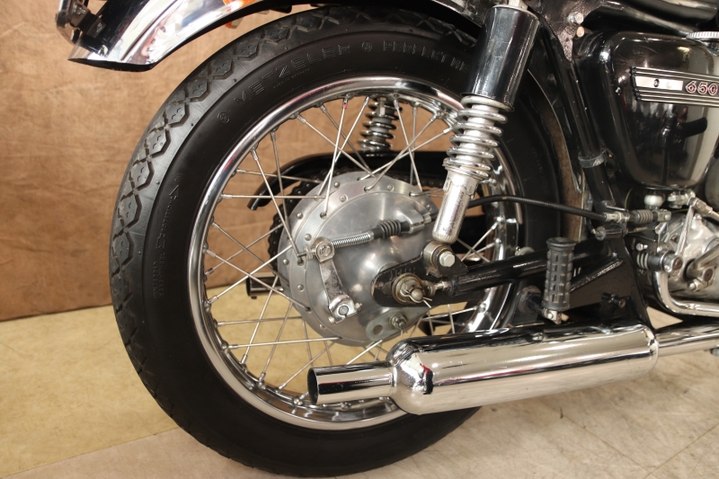 カワサキ W1SA 純正ペイントのノーマル車 7