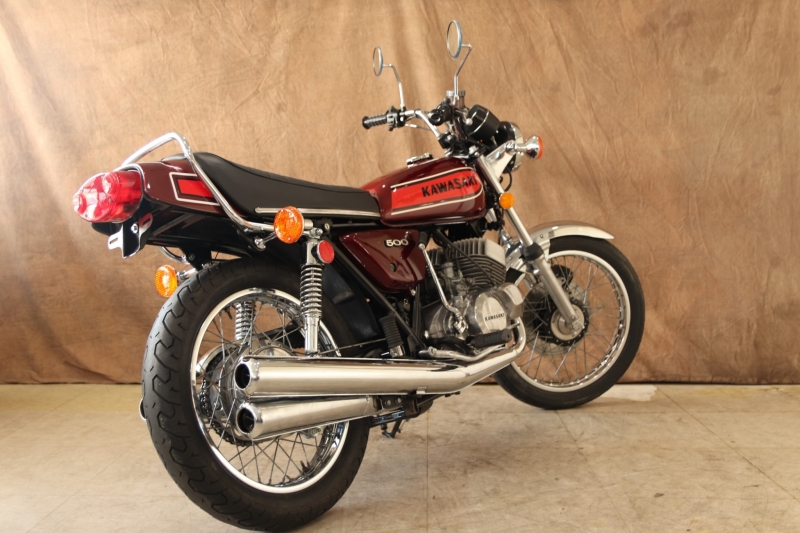 カワサキ 500SS シリーズ最終型H1F ノーマル車 19