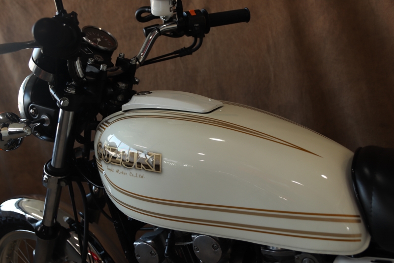スズキ GS400 Hリム PEARL WHITE E2カスタム 12