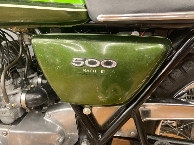 カワサキ 500SS(H1E) 純正ペイント 23
