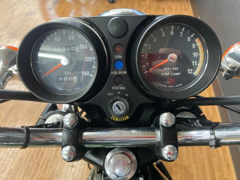 カワサキ 500SS(H1E) 純正ペイント 14