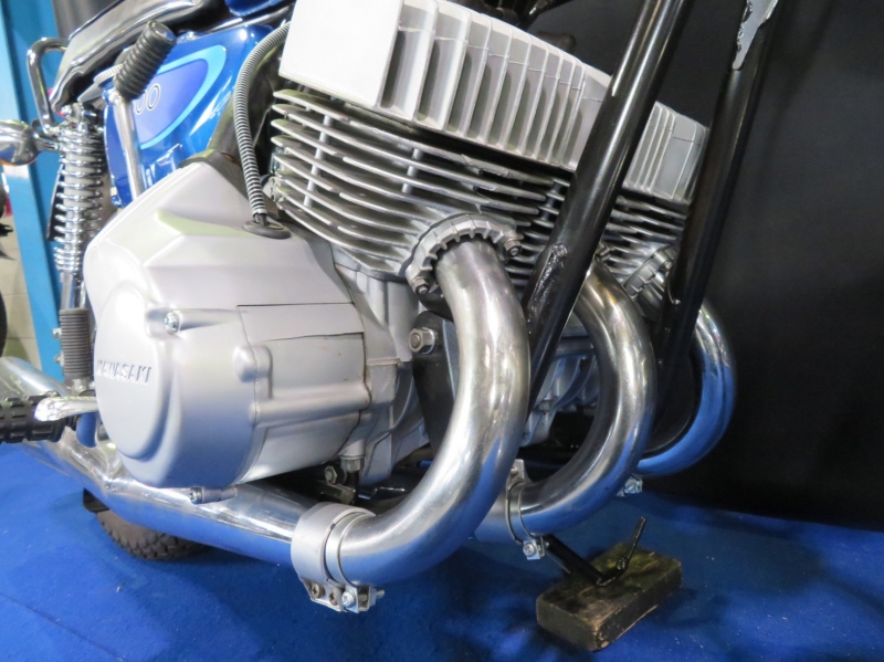 カワサキ 500SS H1A キャンディーブルー 5