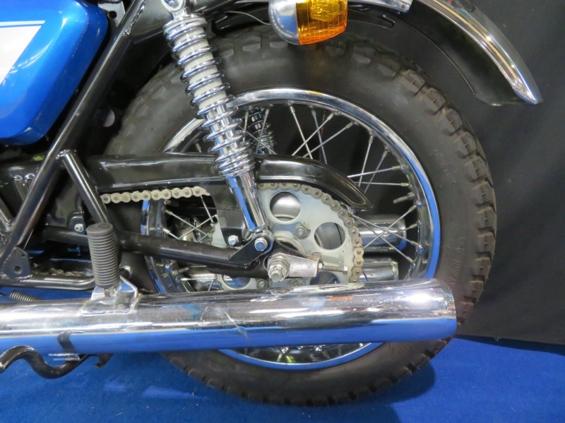 カワサキ 500SS H1A キャンディーブルー 25