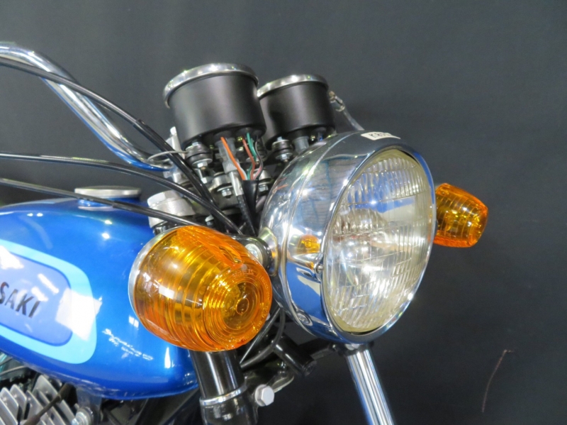 カワサキ 500SS H1A キャンディーブルー 2