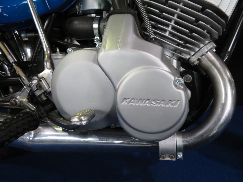 カワサキ 500SS H1A キャンディーブルー 8