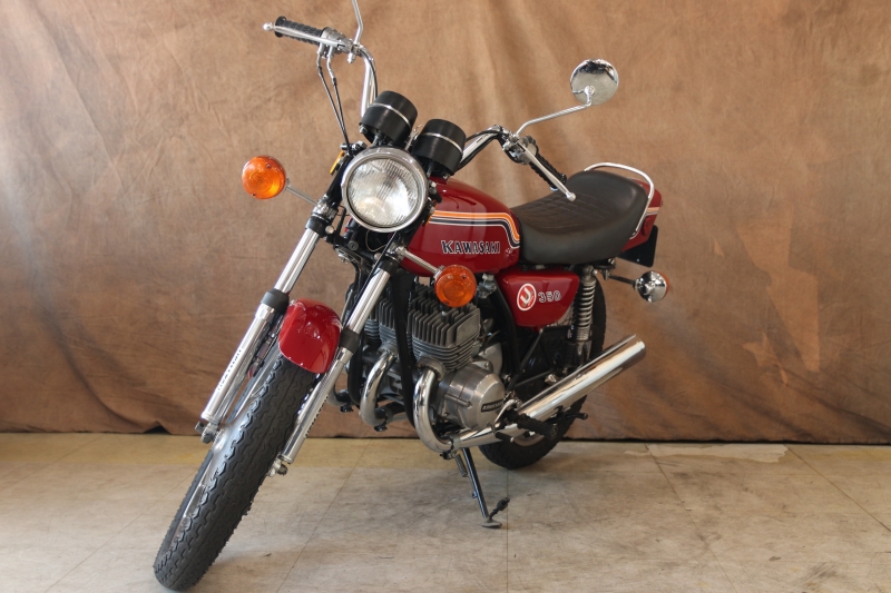 カワサキ 350SS 72年式初期型 映画撮影協力実車 ノーマル車 10