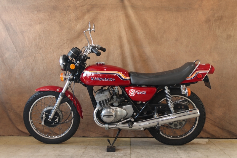 カワサキ 350SS 72年式初期型 映画撮影協力実車 ノーマル車 11