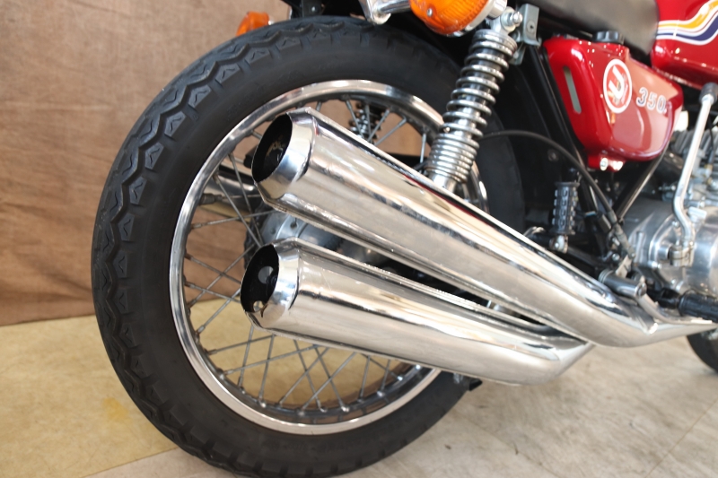 カワサキ 350SS 72年式初期型 映画撮影協力実車 ノーマル車 7