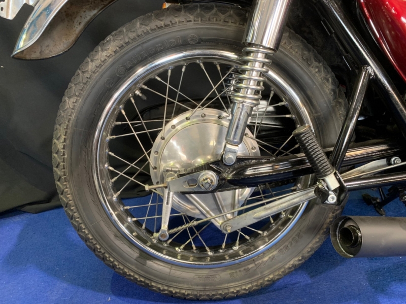 ホンダ CB750Four K6 CANDY ANTARES RED 集合管 13