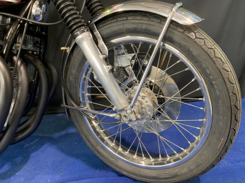 ホンダ CB750Four K6 CANDY ANTARES RED 集合管 4