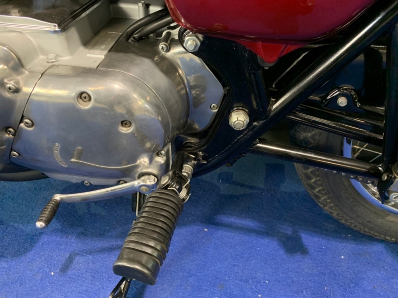 ホンダ CB750Four K6 CANDY ANTARES RED 集合管 24