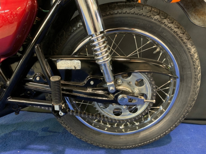 ホンダ CB750Four K6 CANDY ANTARES RED 集合管 25