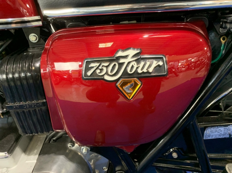 ホンダ CB750Four K6 CANDY ANTARES RED 集合管 23