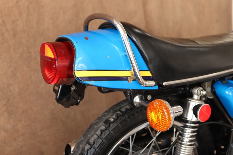 カワサキ 350SS 73年式 BLUE MACH コンテナ入荷映像あり! 4