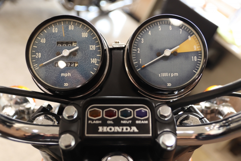 ホンダ CB750Four(K2) K2カラー オリジナルのブラウンM.カスタム 8