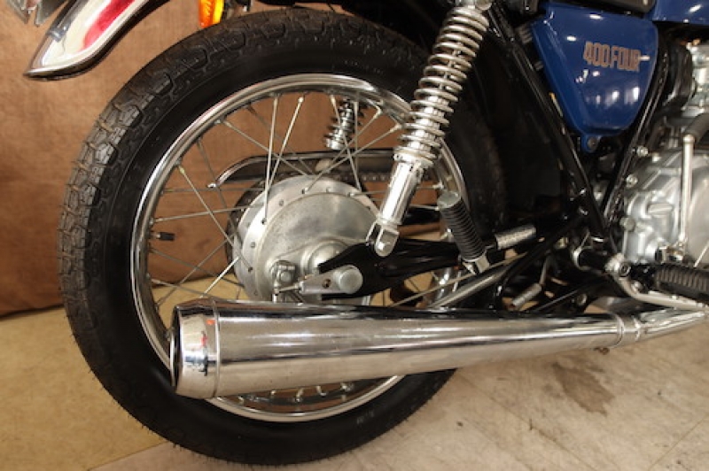 ホンダ CB400Four オリジナルBURNISH BLUE 7