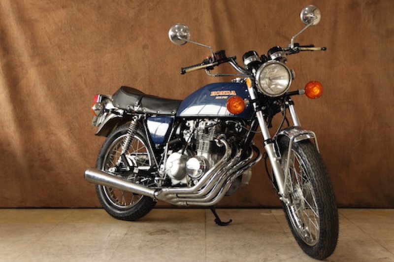 ホンダ CB400Four オリジナルBURNISH BLUE 9
