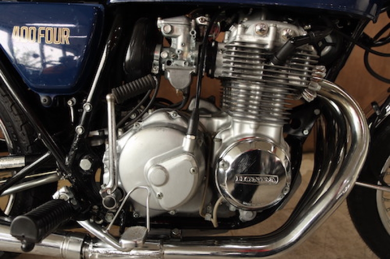 ホンダ CB400Four オリジナルBURNISH BLUE 6