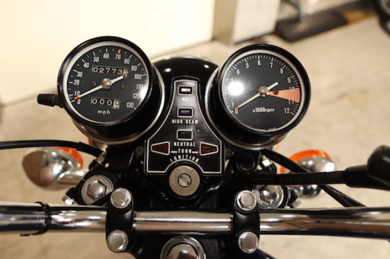 ホンダ CB400Four オリジナルBURNISH BLUE 8