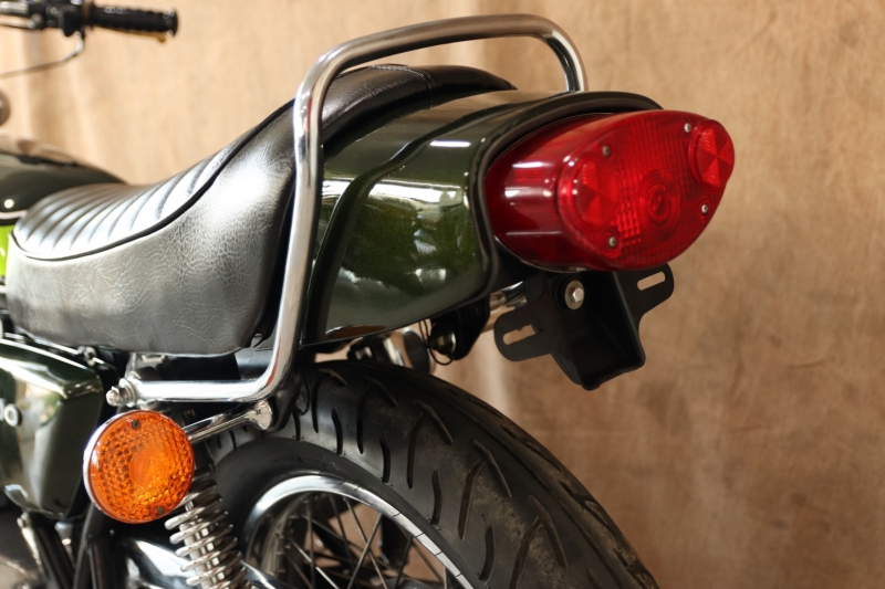 カワサキ 500SS(H1E) 弾丸ラインのCANDY GREEN 14
